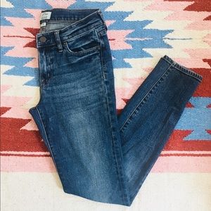 J.crew Selvedge Toothpick Jeans Size 26